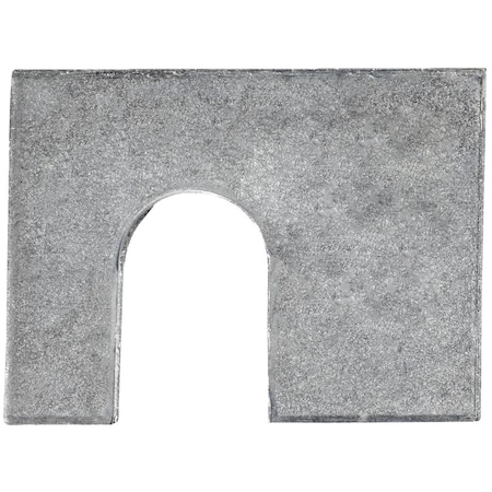 Auveco SHIM 1-3/4 X 1-1/4 X 1/16 W/ 1/2 SLOT ZINC, 50PK 2452